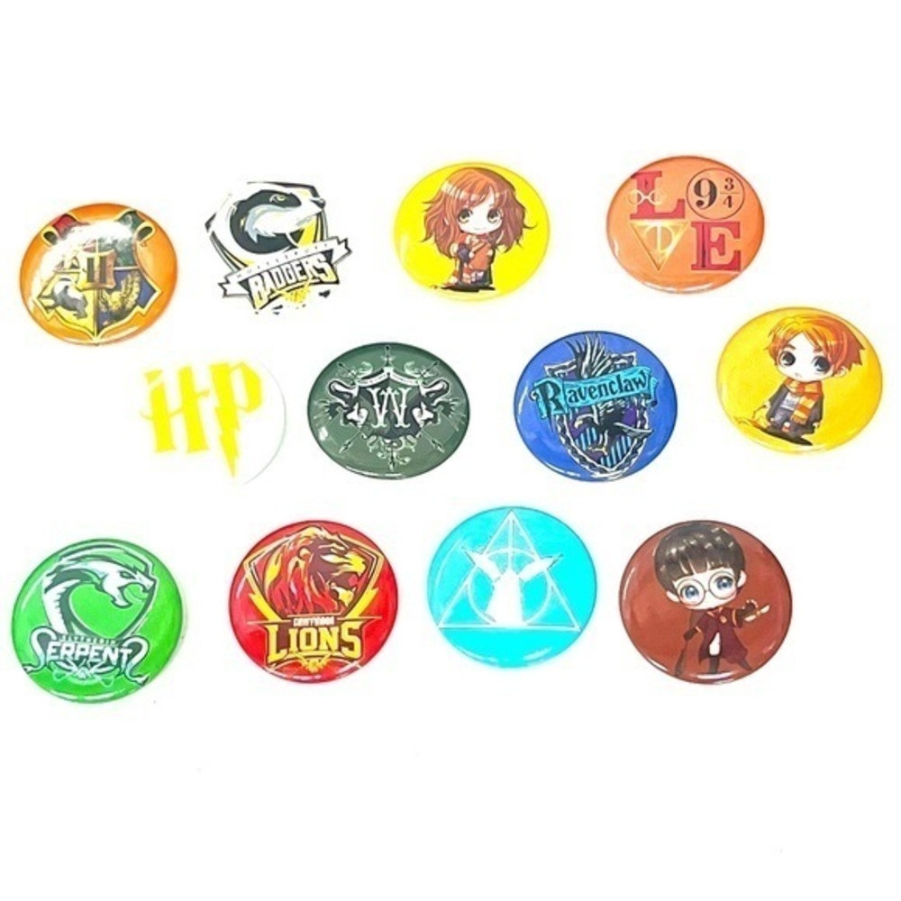 Harry Potter button collection